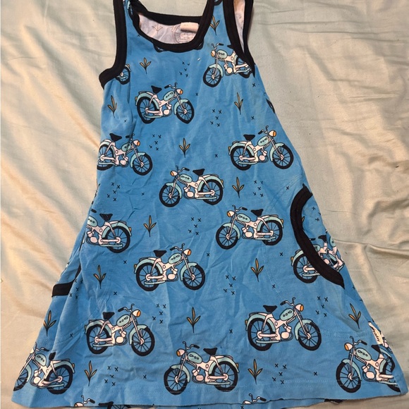 Meyaday Other - Mayoral Blue Dress with Bicycle Design